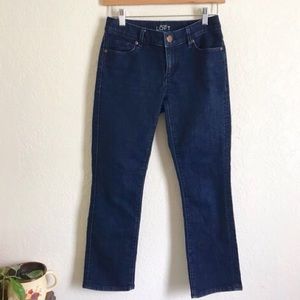 LOFT Modern Kick Crop Jeans 25 / 0